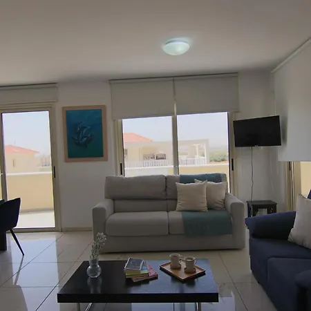 Seaside Luxury Flat Pervolia Apartment Exterior photo