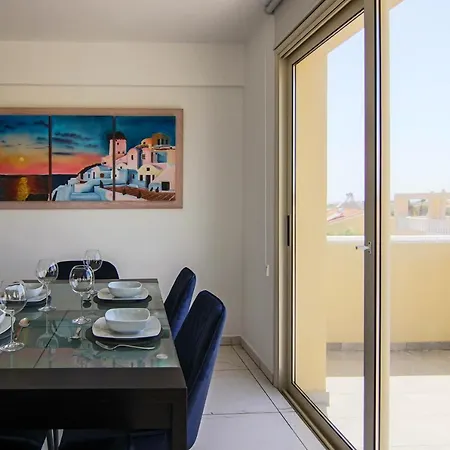 Seaside Luxury Flat Pervolia Apartment Exterior photo